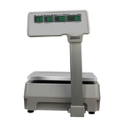 Electronic Weighing Scale With Printer , Touch Screen Label Printing Scale