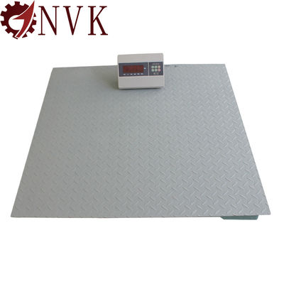 Rechargeable Battery Powered 3T Digital Floor Scale 1.2*1.2m Gray Color