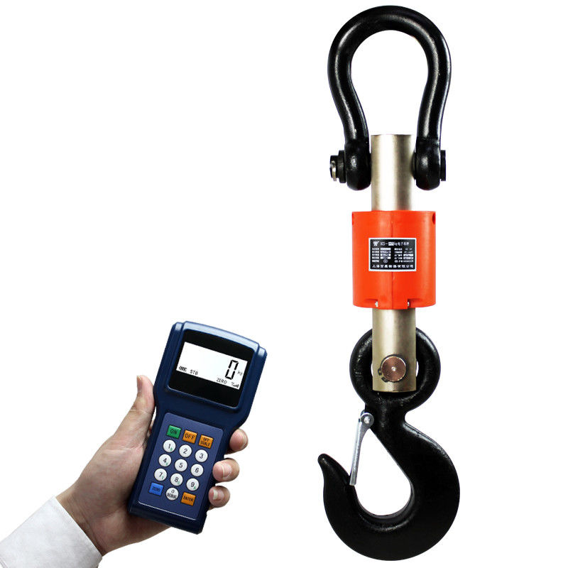 Wireless Digital Crane Scale 2 - 10 Ton Capacity For Textile / Chemical Industry